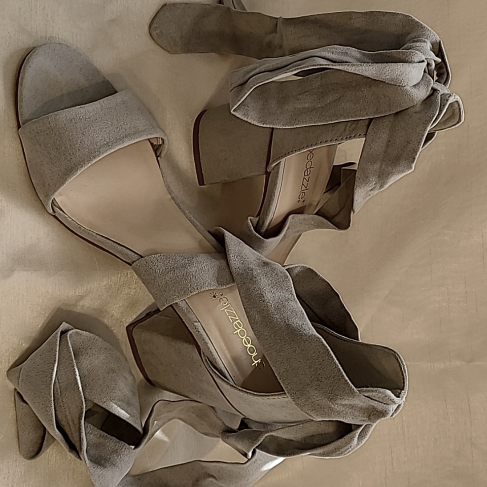 Gray Opened Toe Sandal